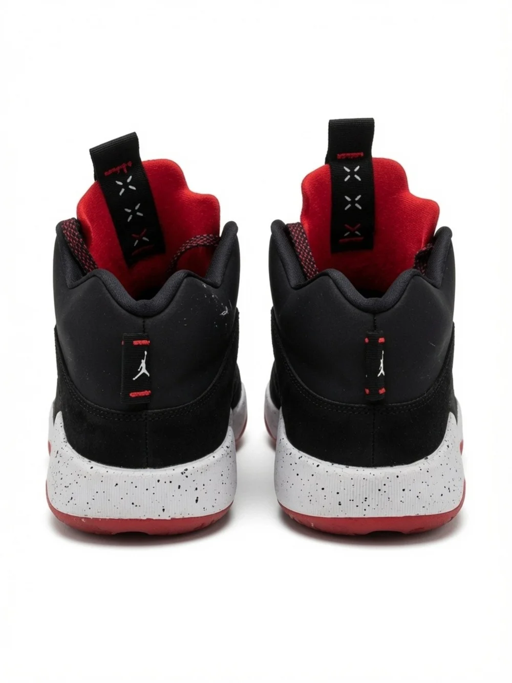 Nike Air Jordan XXXV 35 Bred CQ4227-030 Black/Fire Red Men’s Size 11 Used